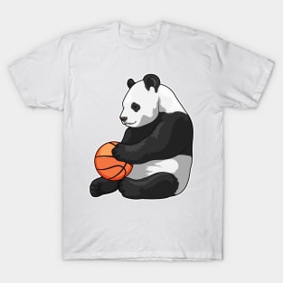 Panda Basketball player Basketball T-Shirt